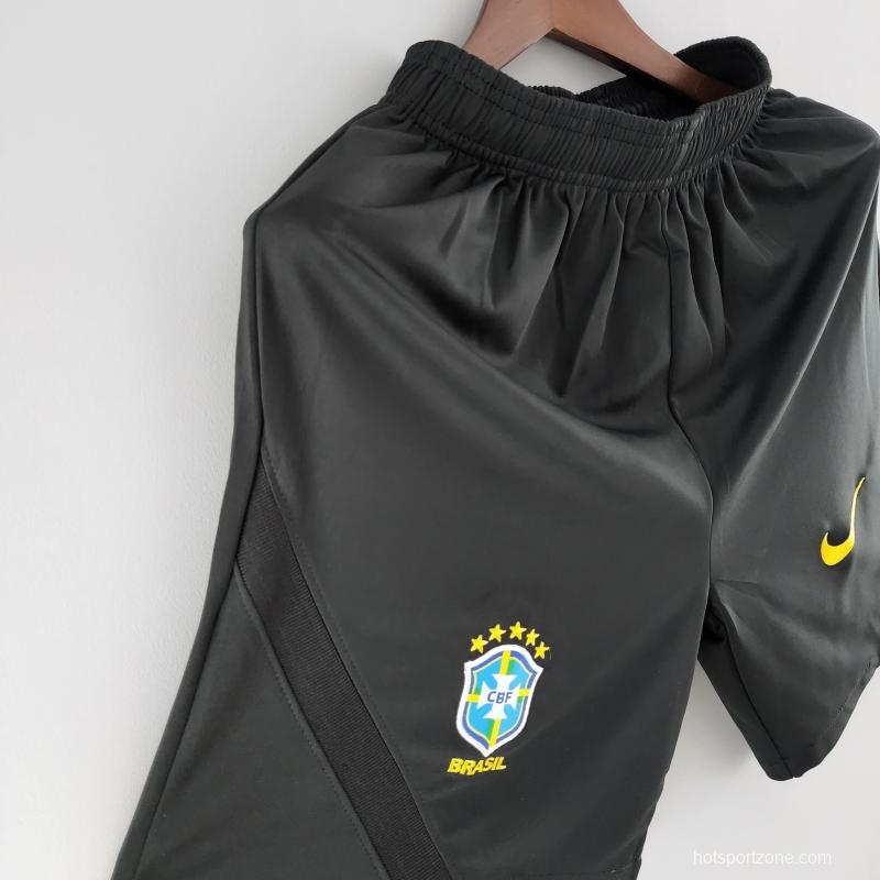 2022 Brazil Training Shorts Black