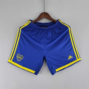 22-23 Boca Juniors Shorts Home Soccer Jersey