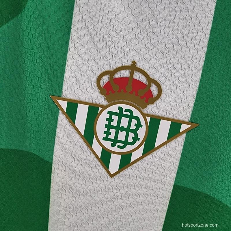 22/23 Real Betis Home Soccer Jersey