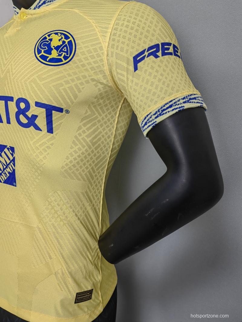 Player Version 22/23 Club America Home Soccer Jersey