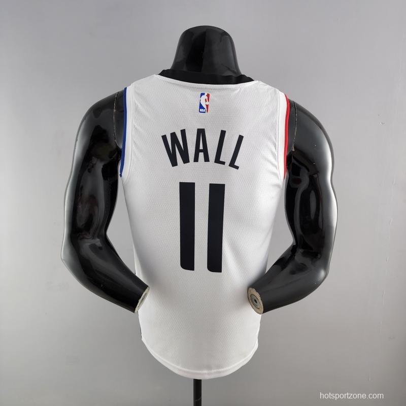 WALL#11 Los Angeles Clippers White NBA Jersey