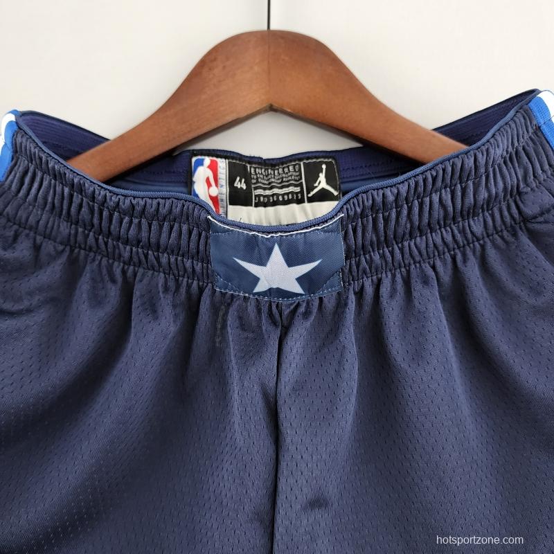 Dallas Mavericks NBA Shorts Royal Blue