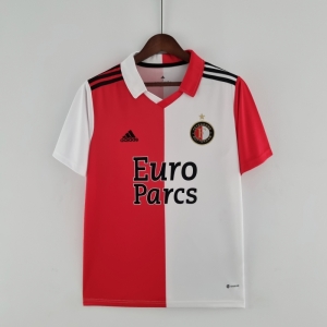 22/23 Feyenoord Rotterdam Home Soccer Jersey