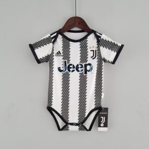 22/23 Juventus Home Baby KM#0030 9-12 Soccer Jersey