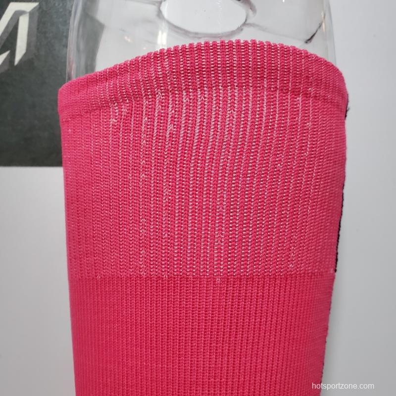2022 Pink Long Top Non-Slip SOCKS#0087