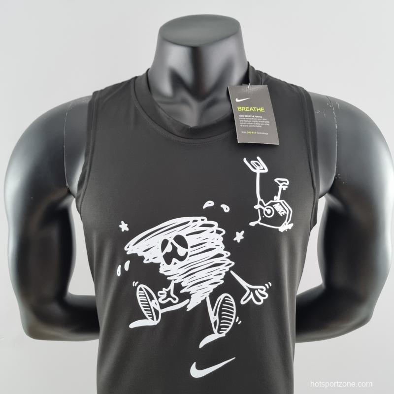 2022 Nike Black Vest Shirts #K000200