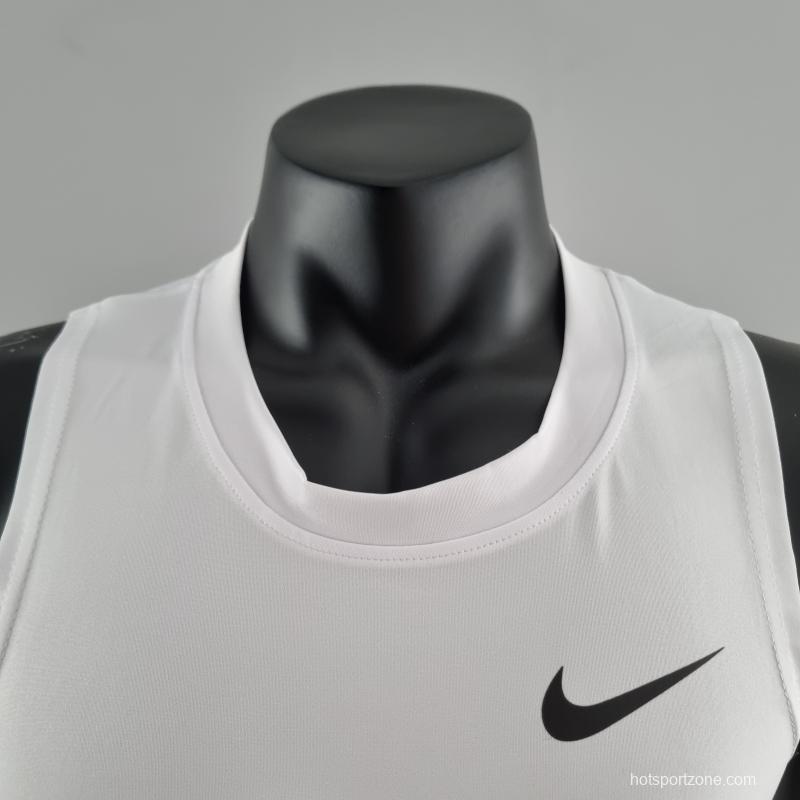 2022 Nike White Vest Shirts "Dog Logo "#K000192