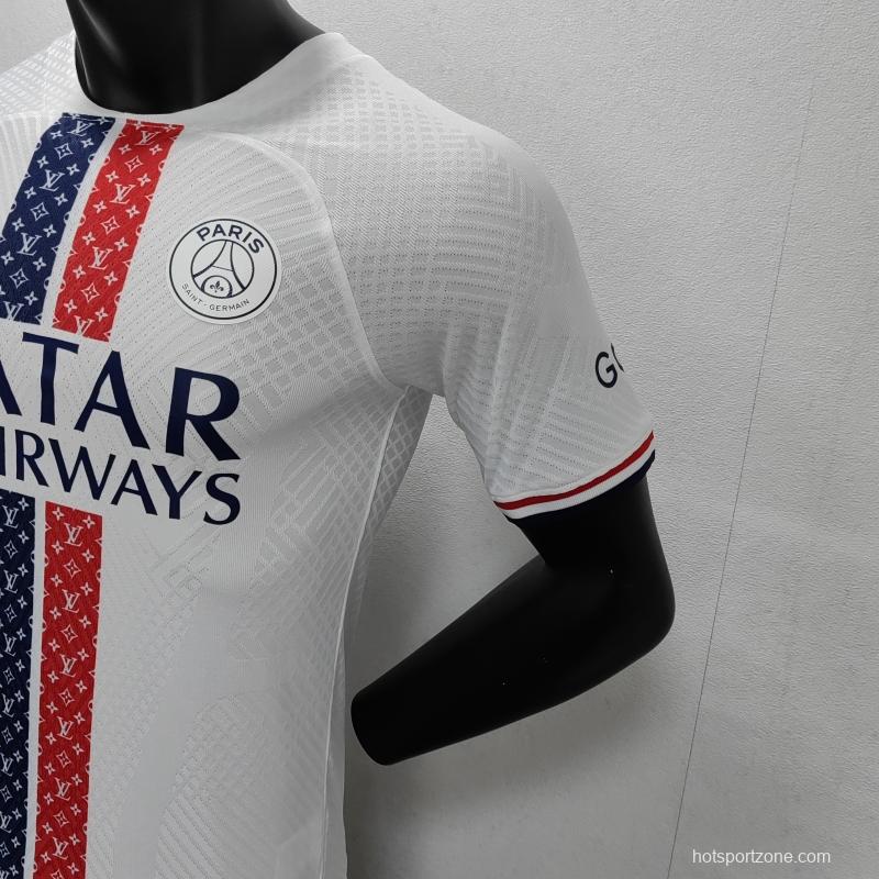 Player Version 22/23 PSGxLV White Jersey