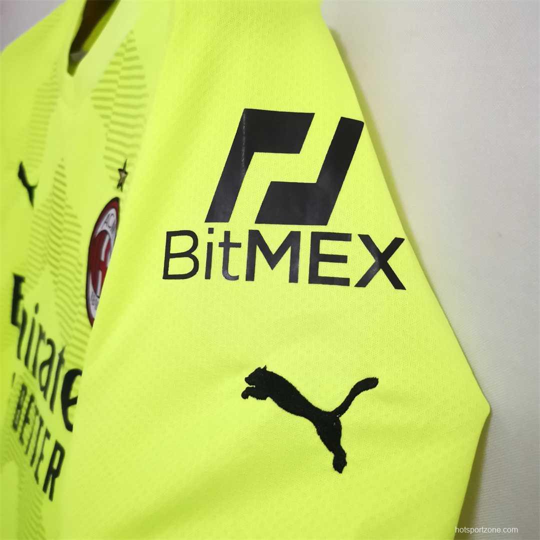 22-23 AC Milan Green Goalkeeper Jersey