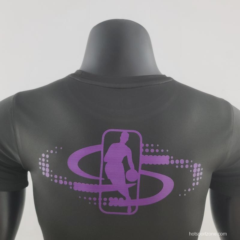 2022 NBA Lakers Black T-Shirts #K000232