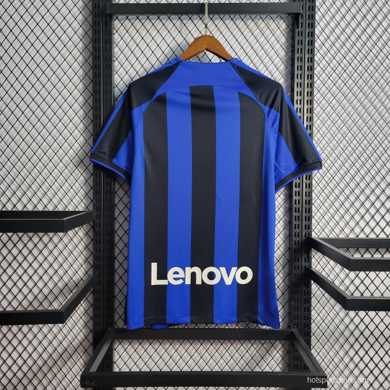 22/23 Inter Milan Home Soccer Jersey With Patch