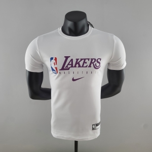 2022 NBA Lakers White T-Shirts#K000221