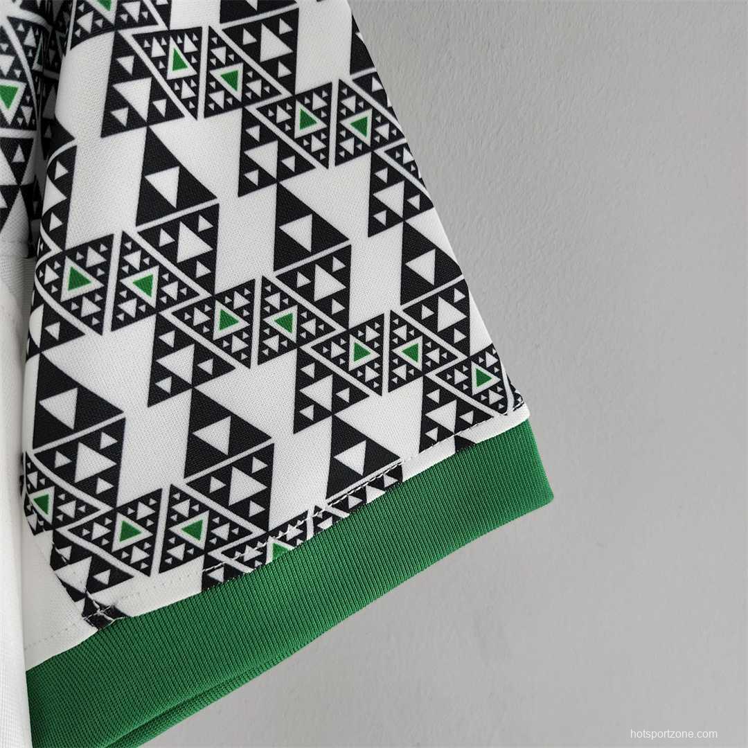 2022 Nigeria Home Soccer Jersey