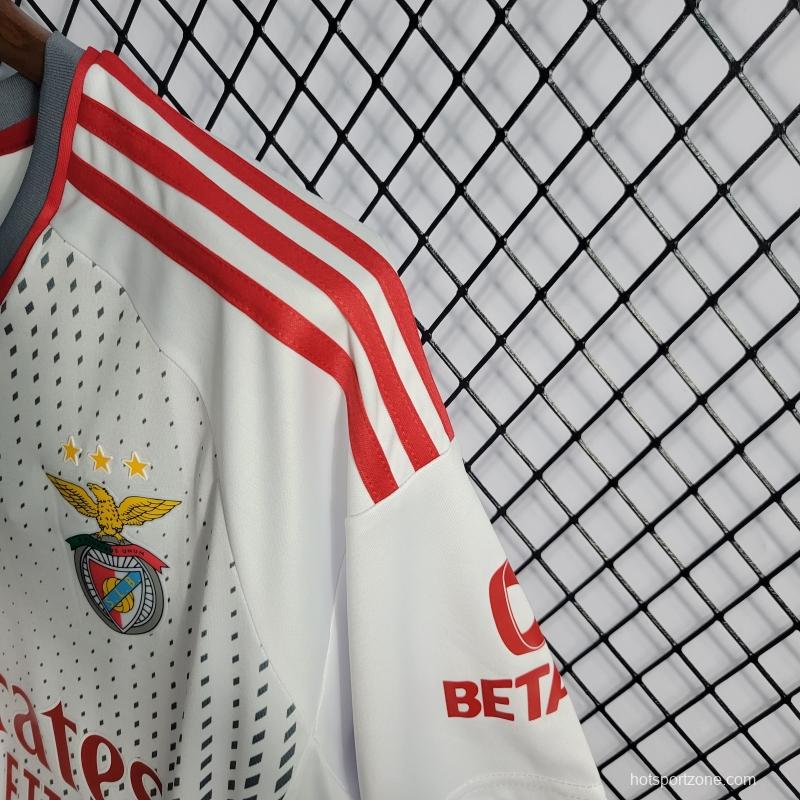 22/23 Benfica Third White Soccer Jersey