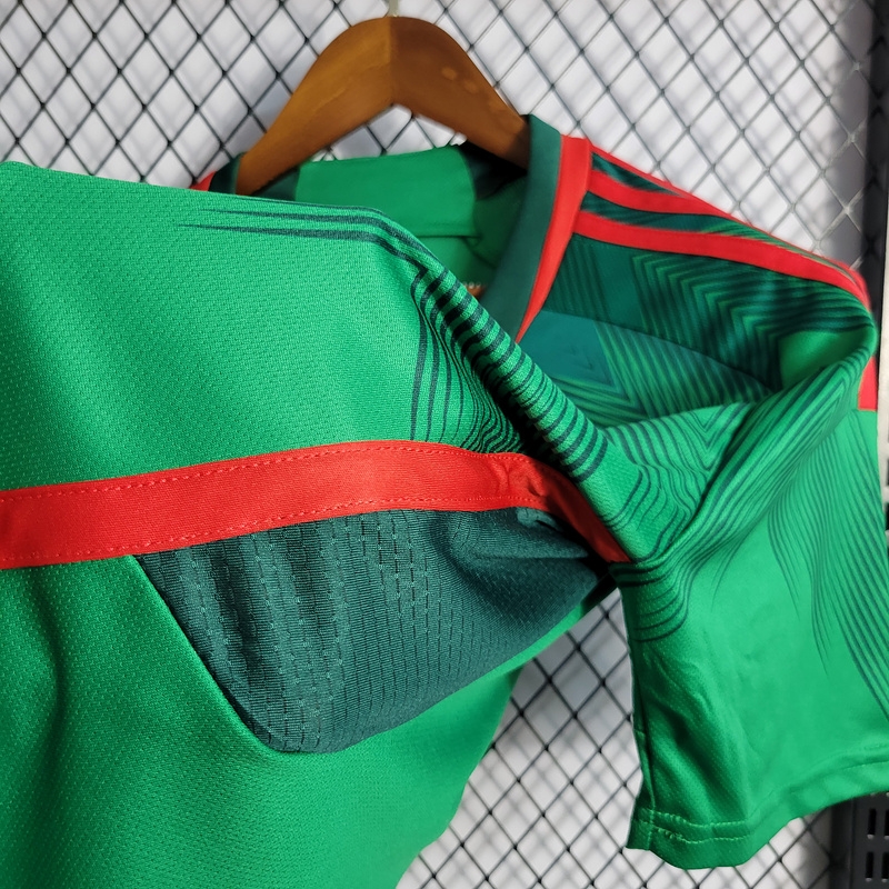 Retro 2022 Mexico Home Soccer Jersey