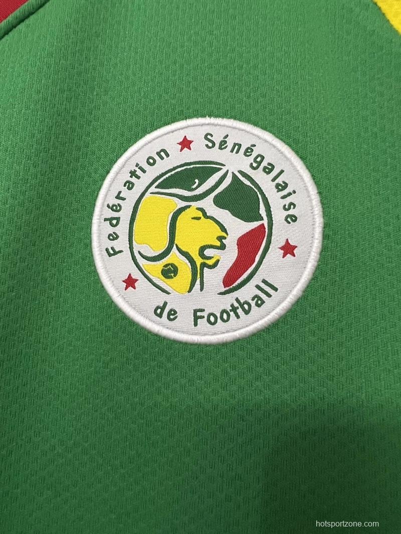 Retro 2002 Senegal Green Jersey