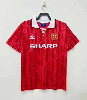 Retro 92/94 Manchester United Home Jersey