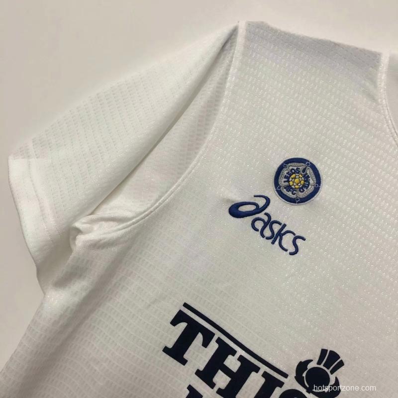 Retro 95/96 Leeds United Home Soccer Jersey