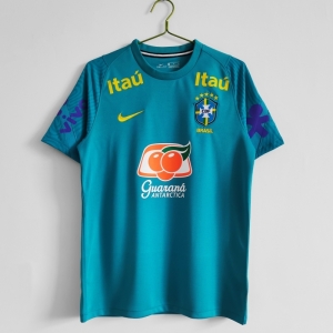 Retro 2021 Brazil Blue Training Jersey