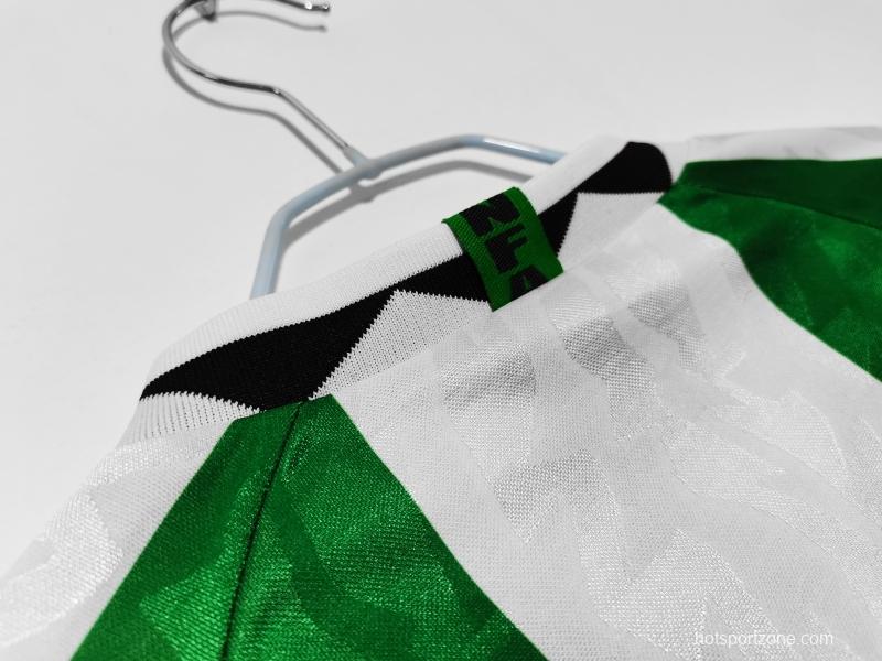 Retro 1996 Nigeria Home Soccer Jersey