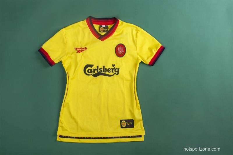 Retro 97/99 Liverpool Away Soccer Jersey