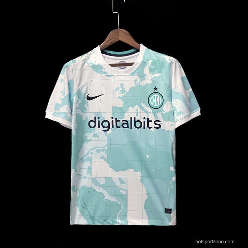 22/23 Inter Milan Away Soccer Jersey