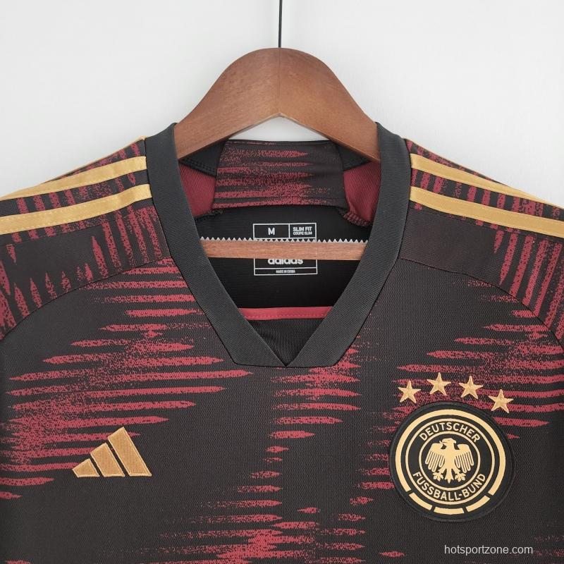 2022 Germany World Cup Shirt Away Soccer Jersey