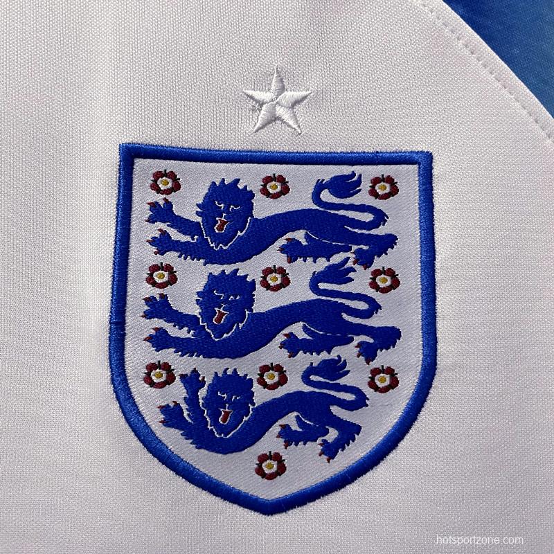 Retro 2022 England Home Soccer Jersey