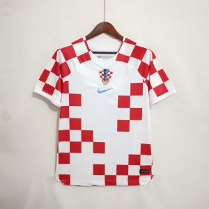 2022 Croatia Home Soccer Jersey
