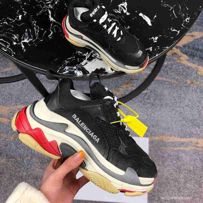 Men Balenciaga Triple-S Sneaker Red/Black