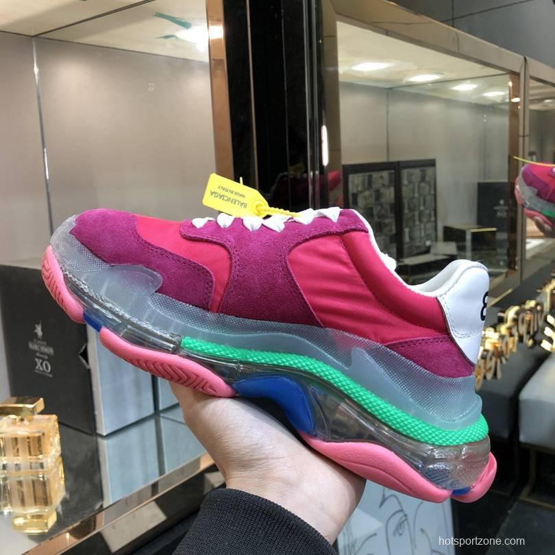 Men/Women Balenciaga Triple S Sneaker Pink