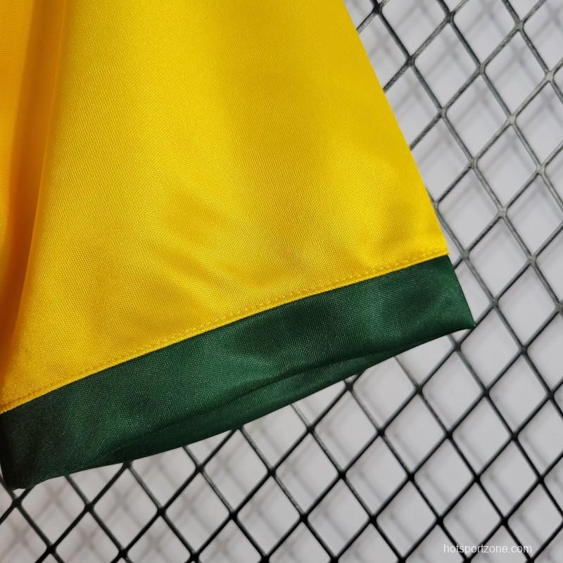 Retro 1988/1990 Brazil Home Jersey