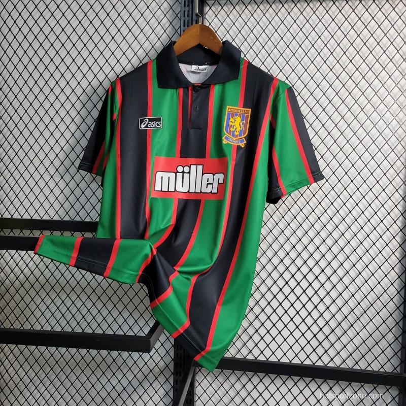 Retro 1993/95 Aston Villa Away Soccer Jersey