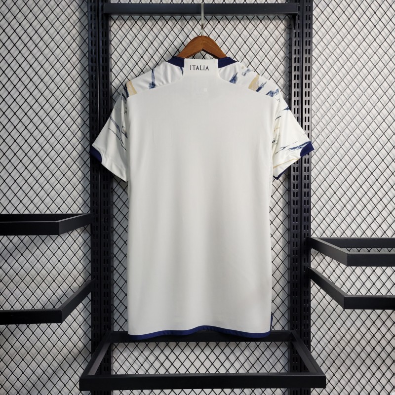 Retro 2023 Italy Away White Jersey