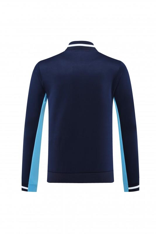 2023 Adidas Black Blue Full Zipper Jacket +Pants