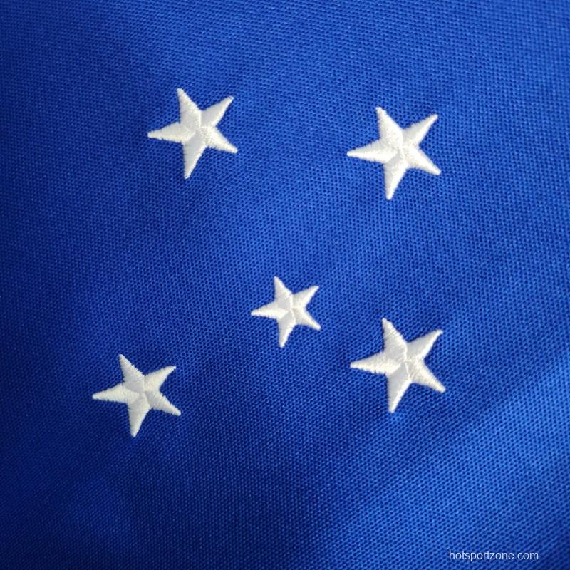 23-24 Cruzeiro Home Jersey