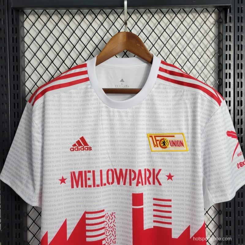 23-24 Berlin Union Special White/Red Jersey