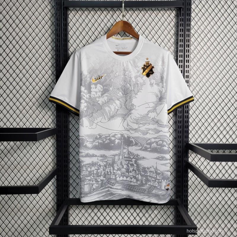 23-24 AIK Sonina 132TH Anniversary Edition White Jersey