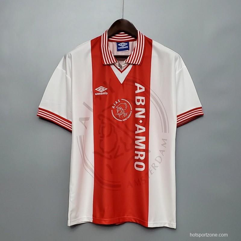 Retro 95/96 Ajax Home Jersey