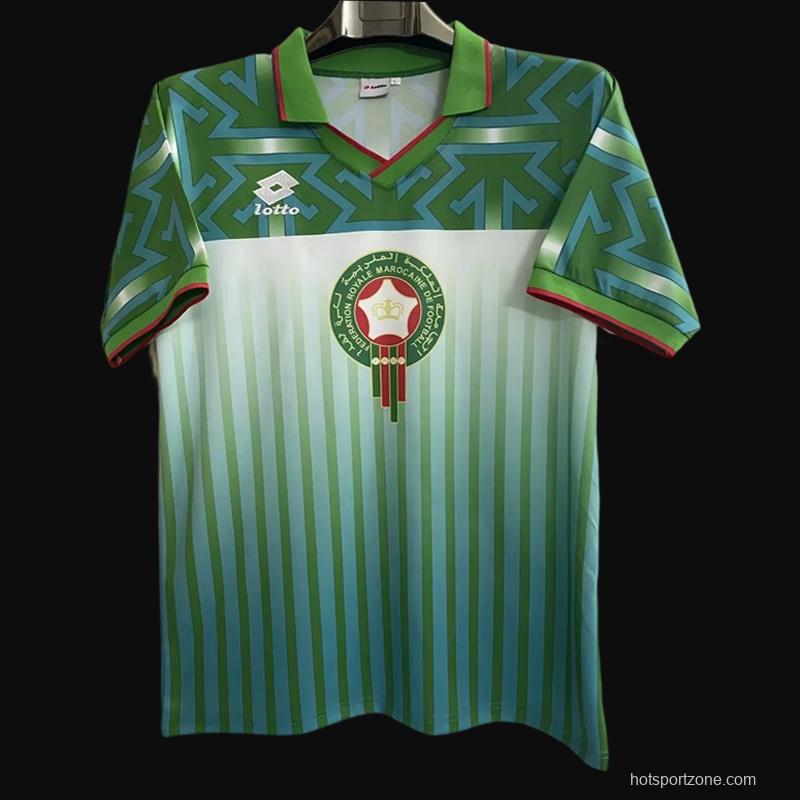 Retro 1994 Morocco Away Green Jersey