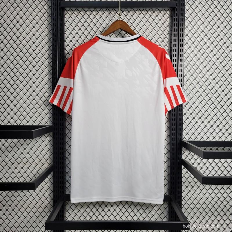 23-24 Denmark Away White Jersey
