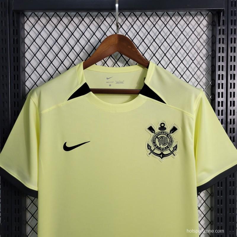 23-24 Corinthians Training Yellow Jersey