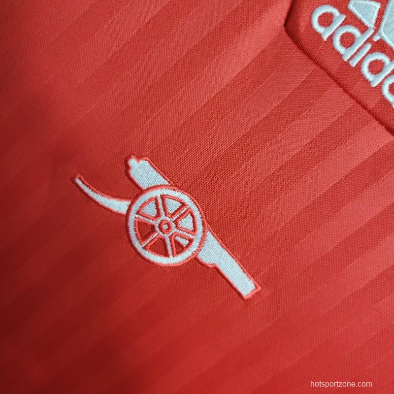 23-24 Arsenal Red Icon Jersey with Embroidery logo