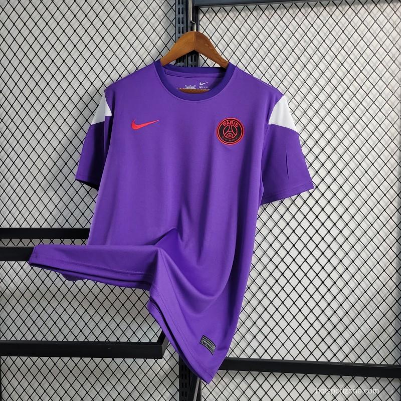 23-24 PSG Purple Training Jersey