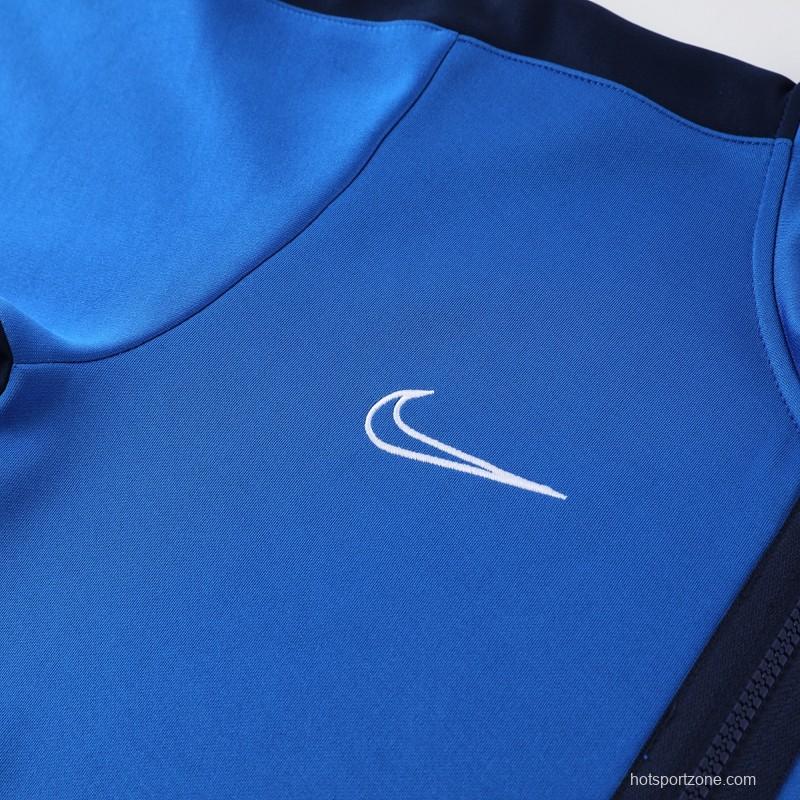 2023 Nike Blue Full Zipper Jacket +Pants