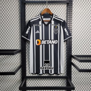 23-24 Atletico Mineiro Home Jersey With all Sponsors Soccer Jersey