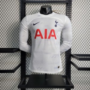 Player Version 23-24 Long Sleeve Tottenham Hotspur Home Jersey