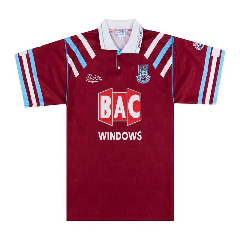 Retro 91/92 West Ham Home Jersey