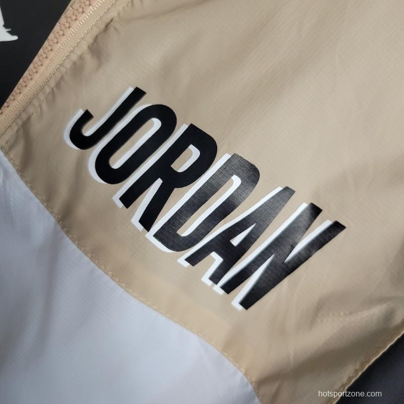 2023 Jordan Beige White Windbreaker