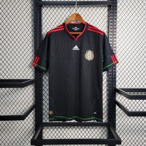 Retro 2010 Mexico Away Black Jersey